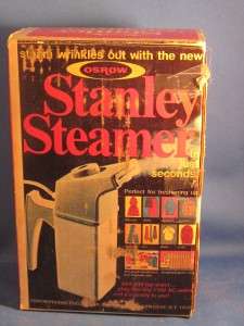   Osrow Stanley Steamer Handheld Clothes Steamer wrinkle remover  