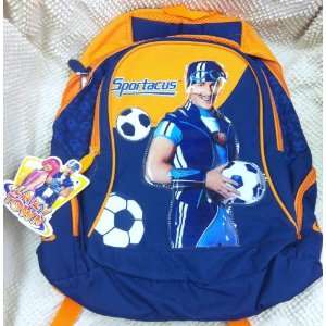  Lazy Town Sportacus Full Size Kids Boys Backpack Toys 