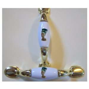 Queen Nefertiti Nefer Drawer Pull Handle Brass Everything 