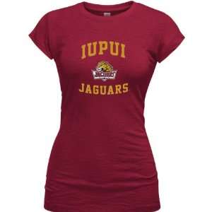  IUPUI Jaguars Lipstick Womens Aptitude Vintage T Shirt 
