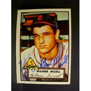  Wilmer Vinegar Bend Mizell St. Louis Cardinals #334 1952 