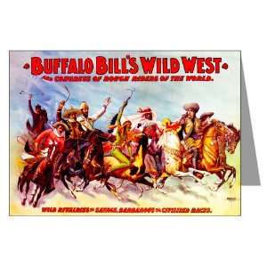 Circus poster Of Buffalo Bills Wild West and Congress of Rough Riders 