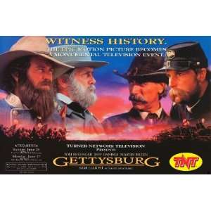  Gettysburg Movie Poster (11 x 17 Inches   28cm x 44cm) (1993 