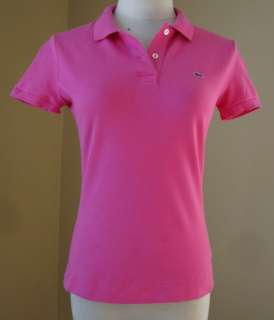 LACOSTE Womens Stretch Pique Polo Isphahan Rose Size 6 / EUR 38 Medium 
