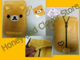 Cute Japan Bear Pattern iPHONE / ipod Pouch New FS  