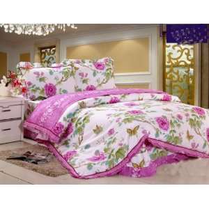  Active printing bedding cotton twill suit for bed size is 