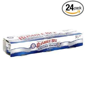 Bumble Bee Solid White Albacore in Water, 3 Ounce Cans (Pack of 24)