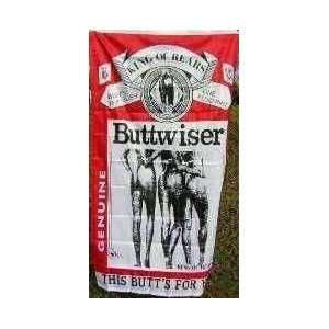  3 x 5 Buttweiser Polyester Flag Patio, Lawn & Garden