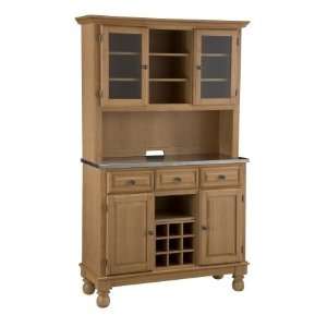  Home Styles 5300 9209 Stainless Steel Top on Maple Server 