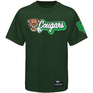  New Era Chicago State Cougars Green Fresh Mascot Premium T 