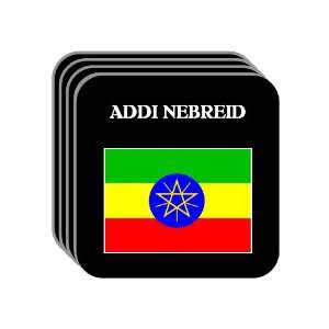  Ethiopia   ADDI NEBREID Set of 4 Mini Mousepad Coasters 