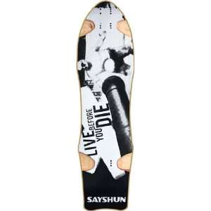  Sayshun 35 Cannonball Deck   9.5 W/Grip   BLEM Sale 