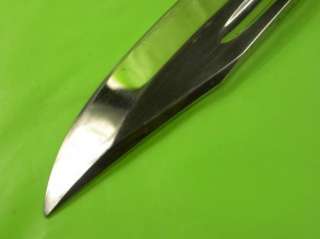 Vintage US or German large hunting knife dagger bone  