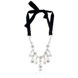  Adia by Adia Kibur Tear Drop Crystal Necklace Jewelry