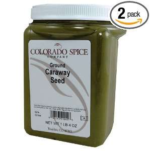 Colorado Spice Caraway Seed, Ground, 20 Ounce Jars (Pack of 2)  