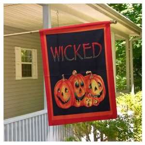  Wicked Halloween Flag   Banner Patio, Lawn & Garden