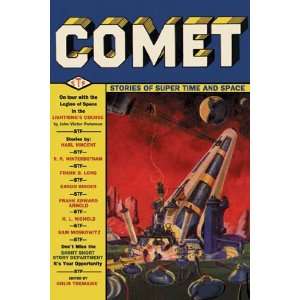  Comet Giant Space Gun   Poster (12x18)