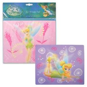 NEW DISNEY TINKERBELL 3D MOUSE PAD, Computer, Gift, ASSORTED AVAILABLE 