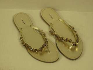 JCREW Metallic Confetti capri Sandals Size 9  