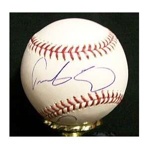  Fausto Carmona Autographed Baseball   Autographed 