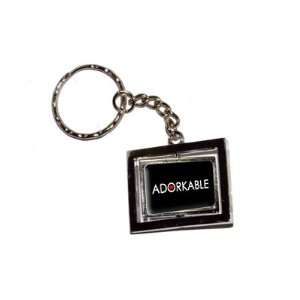  Adorkable   New Keychain Ring Automotive