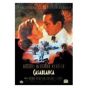  Casablanca Poster 50th Anniversary 27x40 Movie Poster 