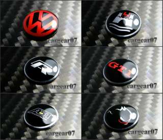 VW Key Fob Logo Badge Emblem MK6 Golf R GTI Rabbit Wolfsburg  