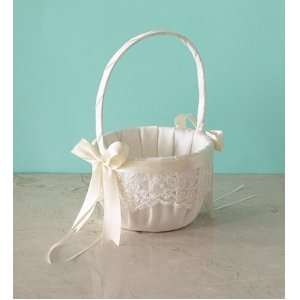 Beverly Clark Chantilly Lace Wholesale 11 PC Set Flower Girl Basket 