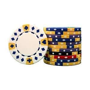  color Diamond Suited Poker Chips   Wholesale Price