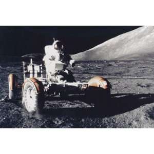  Cernan Rover   Poster by Nasa (18x12)