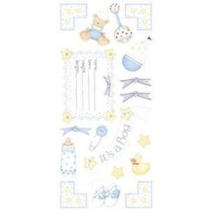 Me & My Big Ideas Stickers 5.5X12 Sheet-Tropical Summer W/Glitter