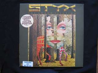 Styx Grand Illusion Super Nice WLP With Poster NM  