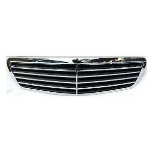  01 02 MERCEDES BENZ S55 s 55 GRILLE, w/o Collision Warning 