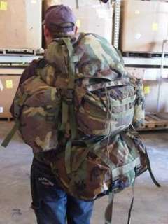   II Backpack, 7 pcs, Assembled, two sustainment and Gen 4 Frame  