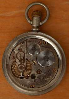 Old Time Ball Special Pocket Watch with Silveroid Case 21 Jewels 