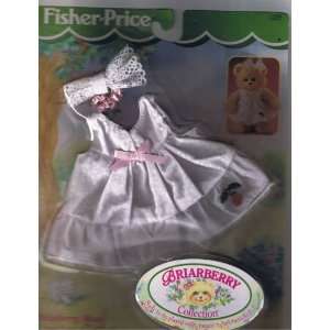  Briarberry Bear Summer White Dress with White Lace Bow 