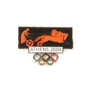  2004 Athens Olympics Chariot Pin