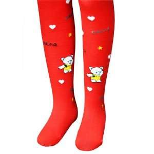    Little Bear Red Girls Fashion Tights Size XS (0   12 months) Baby