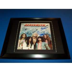  Aerosmith autographed lp 