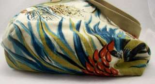 Floral Print Canvas/Fabric Tote Bag Shoulder Bag  