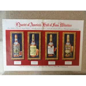  Quartet of Americas hall of fame whiskies, Vintage 50s 2 