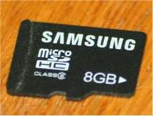 SAMSUNG 8GB MicroSD Micro SD SDHC Memory Card ~   