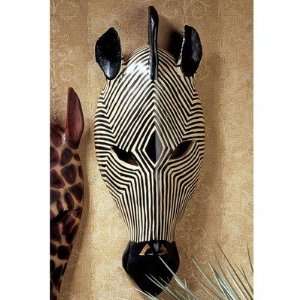 Tribal Style Zebra Mask