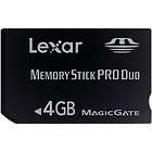 NEW Lexar Media 4GB Memory Stick PRo Duo LMSPD4GBGSBNA