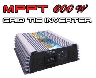 600 WATTS 10.5 V 28 V DC MPPT GRID TIE INVERTER 110 V 120 V~190 V 240 