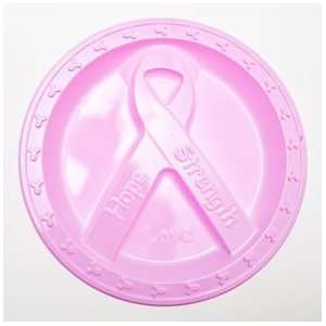  Pink Ribbon Divided Plate Toys & Games