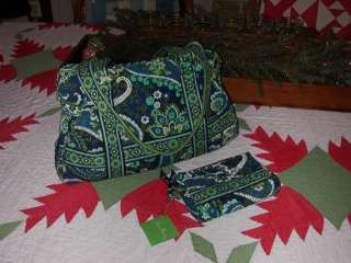   and Blues Squared Away Tune in All Wrapped Up Cosmetic Bag  