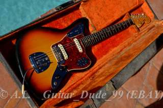   1965 Fender Jaguar 100% ORIGINAL & CLEAN PRE CBS with OHSC  