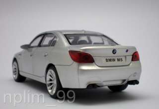 RASTAR 1/43 Diecast Model Car BMW 5 Series Silver NEW  