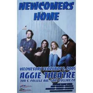  Newcomers Home Aggie Ft Collins Original Concert Poster 